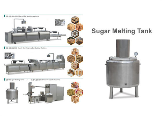 Máquina soplada 300~500kg de la torta de arroz por la pantalla táctil 2017 de Siemens de la capacidad de la hora