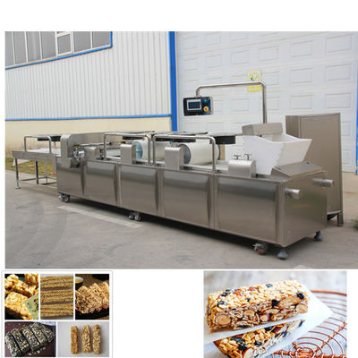 Barra de Granola/barra de Muesli/línea completa acero inoxidable de la cortadora del snack bar del cereal