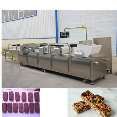 Barra de Granola/barra de Muesli/línea completa acero inoxidable de la cortadora del snack bar del cereal