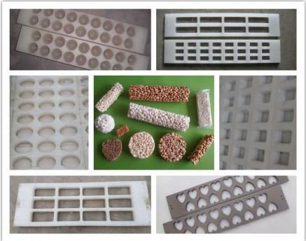 Formación automática de la barra/de la bola del cereal del equipo de fabricación de la barra de energía del acero inoxidable