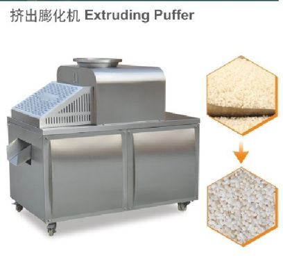 Barra automática del cereal que hace la máquina