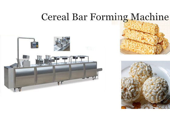 Barra asada bocado soplada curruscante del cereal de la cebada que forma el material de la máquina SUS304