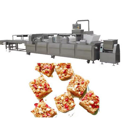 Barra de cacahuete de la barra del cereal que hace la máquina, máquina que sopla del cereal