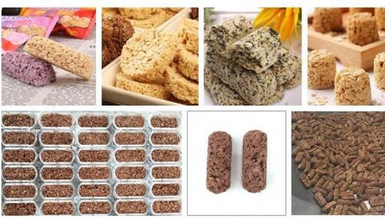 Máquina del extrusor de los snacks de la barra del cereal, barra de cacahuete que hace la máquina