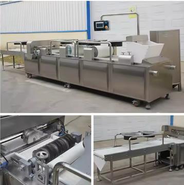 Línea de transformación de los snacks de la barra del cereal del acero inoxidable, barra de energía que hace la máquina
