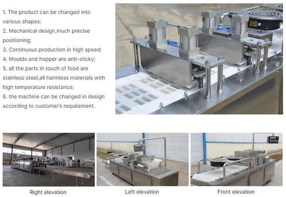 Barra eficiente y durable del cereal que forma la máquina hecha completamente por el acero 304 de Stanless