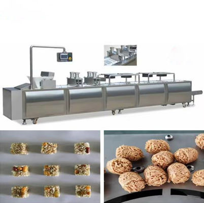 Barra hecha estallar del arroz que forma la máquina/la línea de transformación con forma rectangular