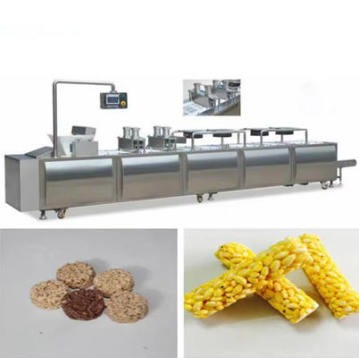 La barra de caramelo automática del cereal que hacía la máquina/sopló arroz que hacía la máquina