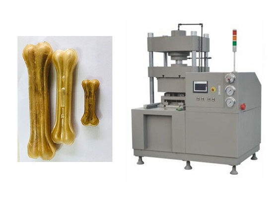 Fabricación del hueso de LineRawhide de la producción alimentaria del perro del zurriago del PLC