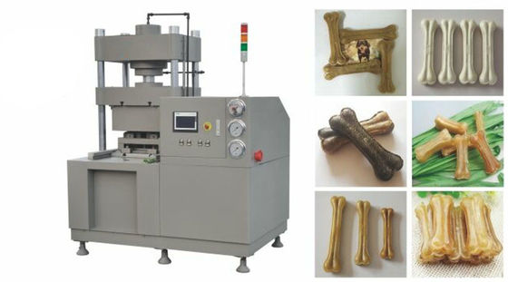 Fabricación del hueso de LineRawhide de la producción alimentaria del perro del zurriago del PLC
