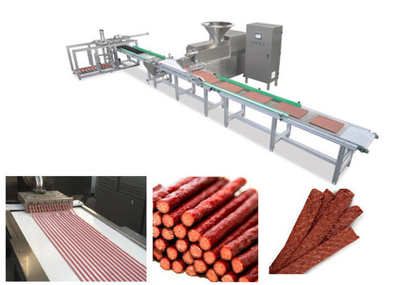 Línea de transformación sustanciosa automática completa del alimento para animales de la tira trabajo del ahorro de la categoría alimenticia de la reunión