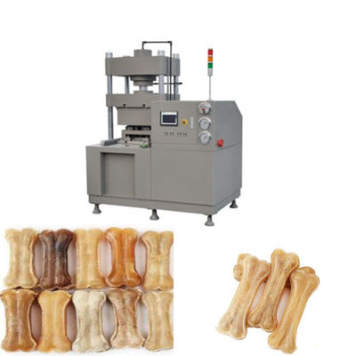 Alta máquina de la comida de perro de la automatización de la productividad para presionar del cuero crudo/del hueso