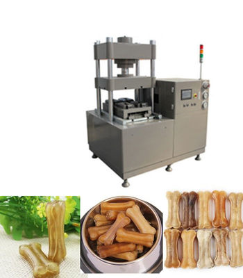 Alta máquina de la comida de perro de la automatización de la productividad para presionar del cuero crudo/del hueso