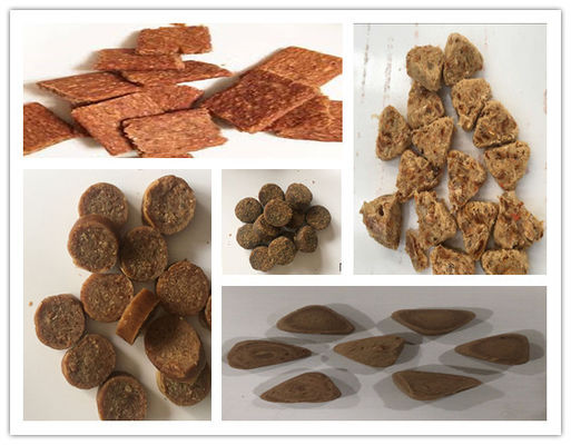 Cadena de producción de alimento para animales fabricación comercial/que forma de la carne/de los pescados/de la cecina las máquinas