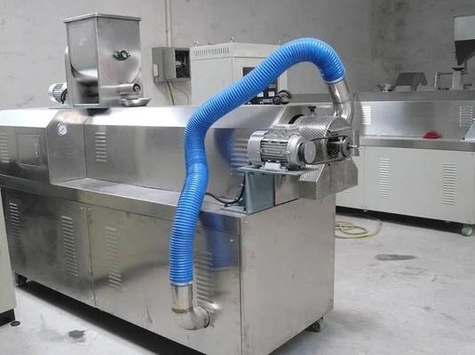 Cadena de producción sana de alimento para animales del polvo de la nutrición tornillo del gemelo de las gachas de avena del desayuno