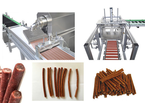 Persiga la máquina de proceso de los snacks del animal de animal doméstico con el PODER sus302 y 51KW