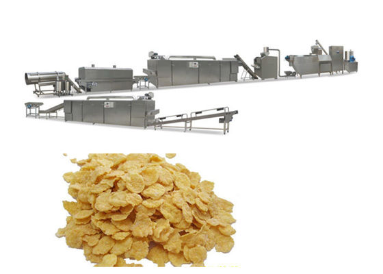 PLC de acero del motor de Stailess Siemens de desayuno del cereal de las avenas de la máquina automática llena de la protuberancia