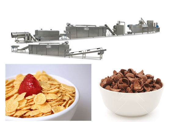 Avenas del cereal que hacen la línea de transformación del bocado de la máquina pantalla táctil del PLC de Siemens