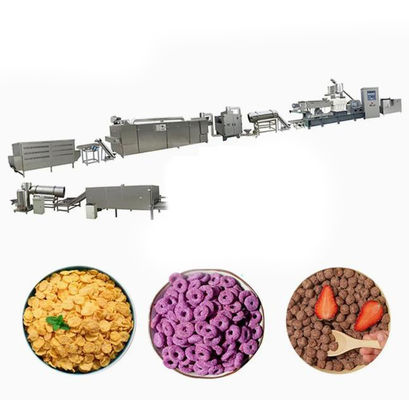 La línea de transformación de las avenas de Kelloggs/el arroz forma escamas haciendo la máquina con garantía de 1 año