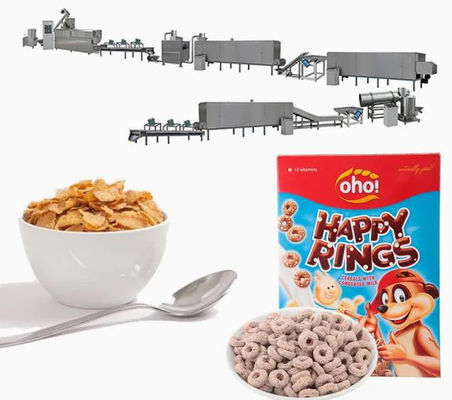 Línea de transformación inglesa de las avenas avenas que hacen la máquina