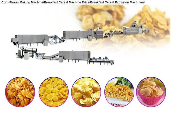 Línea de transformación automática de las avenas, máquina de las palomitas del hogar del desayuno del cereal