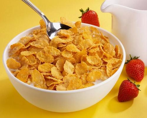 Máquina procesadora de cereales para el desayuno a granel sin gluten, versión en inglés