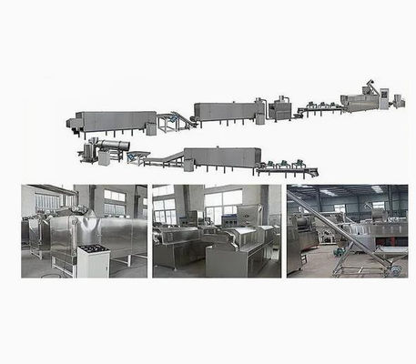 300 - línea de transformación de las avenas 350kg/h, máquina del extrusor del bocado del soplo