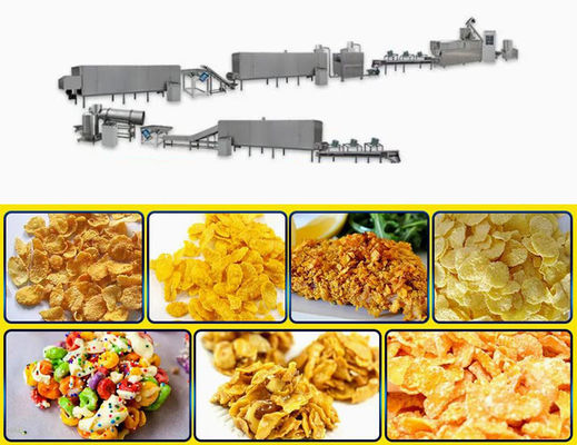 Avenas comerciales que hacen la cadena de producción del extrusor de los snacks de los microprocesadores de la máquina/de maíz