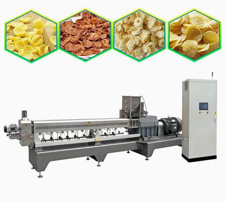 Cadena de producción del bocado del desayuno de las avenas equipada de la empaquetadora