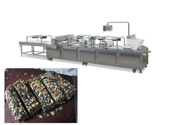 Barra del cereal del corte de la barra de cacahuete que hace la línea de transformación de la barra de la nutrición de la energía de la máquina