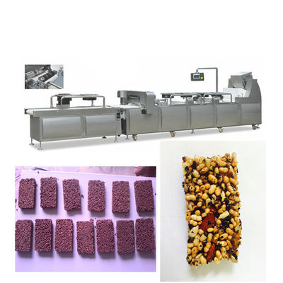 Barra del cereal del corte de la barra de cacahuete que hace la línea de transformación de la barra de la nutrición de la energía de la máquina