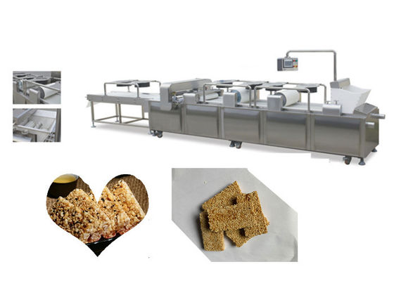 barra del cereal del Granola 400-600kg/hr que hace la cortadora de la barra de Muesli de la máquina