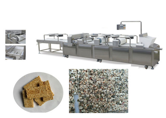 barra del cereal del Granola 400-600kg/hr que hace la cortadora de la barra de Muesli de la máquina