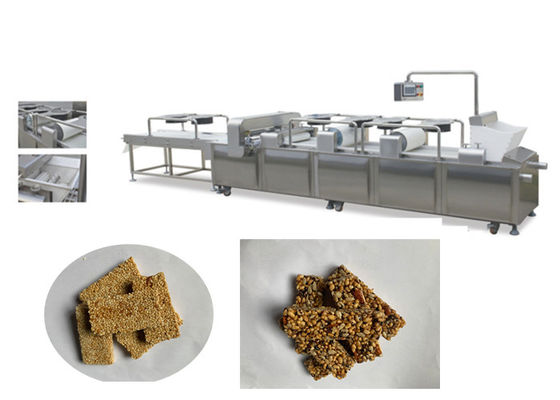 barra del cereal del Granola 400-600kg/hr que hace la cortadora de la barra de Muesli de la máquina