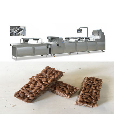 Línea de corte de acero inoxidable de la barra del cereal del Granola 304 600kg/Hr