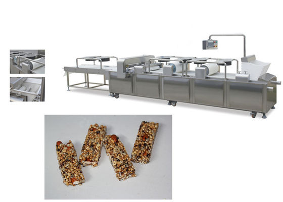 Tipo del cereal de la barra de máquina de la cadena de producción de acero inoxidable/de la barra plana DRC-75 del bocado
