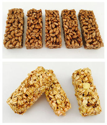 Tipo del cereal de la barra de máquina de la cadena de producción de acero inoxidable/de la barra plana DRC-75 del bocado