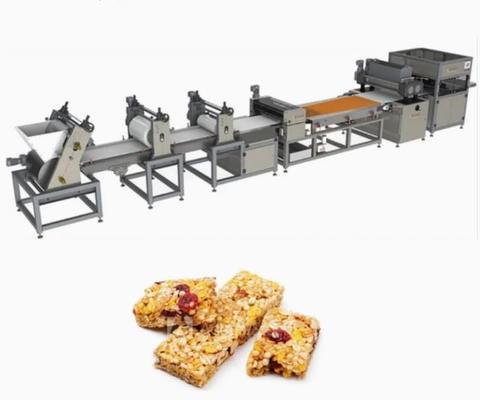 Barra del cereal de los cacahuetes de la correa de PTFE que hace la máquina con el motor de Siemens WEG