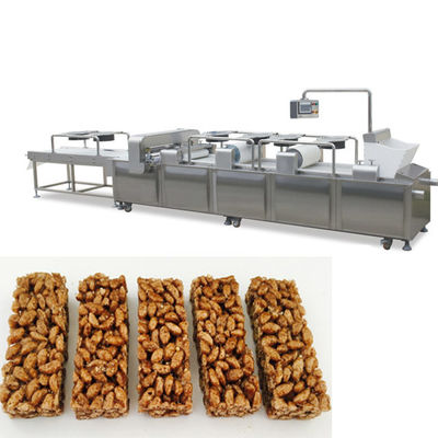 Barra del cereal de Chikki/de Muesli que hace la máquina, cadena de producción de la paleta helada de fruta