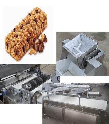 Barra del cereal de Muesli que hace la cortadora de la barra de Granola de la máquina con nueva PATENTE