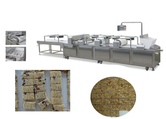 Barra del cereal del corte de la barra de Granola de la barra de Muesli que hace máquina buen funcionamiento