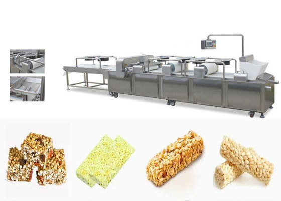 Barra del cereal de la barra del sésamo del Sus que hace cortar de la barra de Muesli de la máquina de alto rendimiento