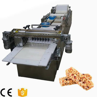 MK-75 Peanut Brittle / Peanut Crunch Bar / Sesame Candy Bar haciendo máquina línea de corte con pantalla táctil