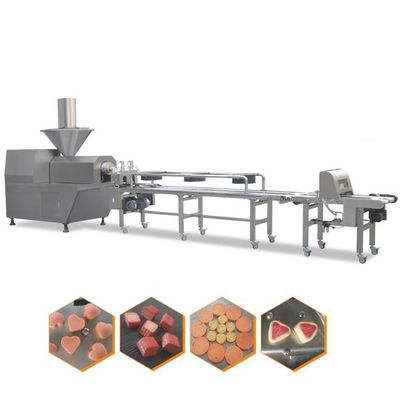 El perro real desigual del extrusor del alimento para animales de la carne del pato trata la formación desigual de las invitaciones