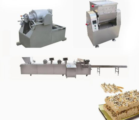 Barra del cereal del bocado que hace la máquina/la barra de cacahuete continua y automática que hacen la máquina