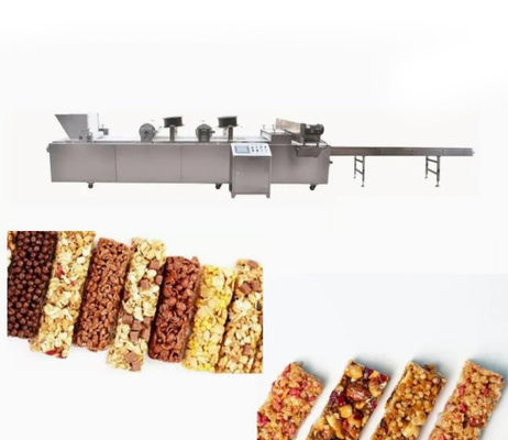 El caramelo trata, placa del sésamo, barra del cereal que hace la máquina/el equipo