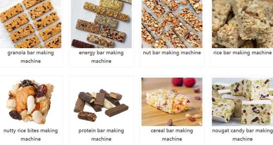 Barra automática del cereal del control del PLC que hace la barra de la máquina/de cacahuete que hace la máquina