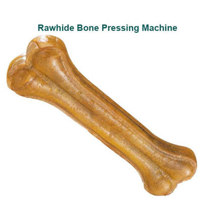 Hueso de perro de alta velocidad que hace cuero crudo de la máquina presionar de los bocados del cuidado dental