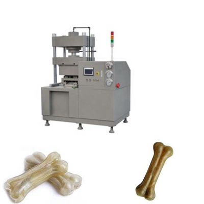 Hueso de perro del fabricante del alimento para animales que hace que máquina el cuero crudo persigue el proceso de los Chews