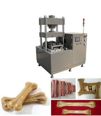 Máquina para hacer huesos de perros de varias formas 9KW Máquina para tratar mascotas de piel cruda diferente